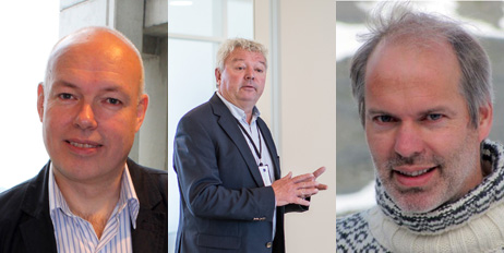 Morten Aas, Yngve Krokann og Hans Willemsen er kandidater til Emballasjefagprisen 2017.