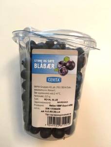 Den nye blåbærshakeren fra Bama reduserer svinnet med 30-40 prosent.