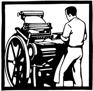Trykkpresse